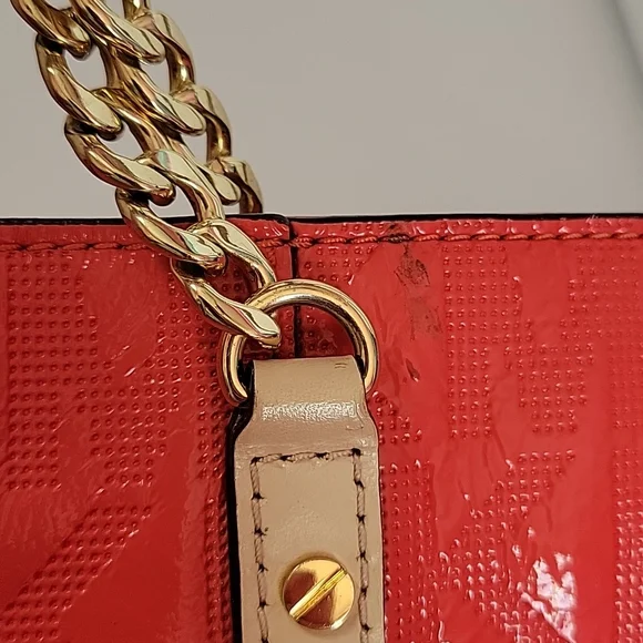 Red/orange Michael Kors shoulder bag - Picture 7 of 14